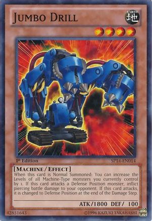 Jumbo Drill [SP14-EN014] Starfoil Rare