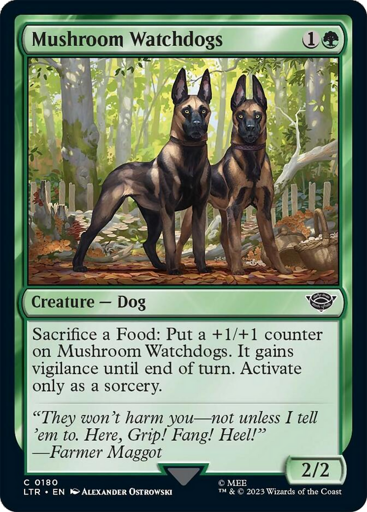 Mushroom Watchdogs [The Lord of the Rings: Tales of Middle-Earth]