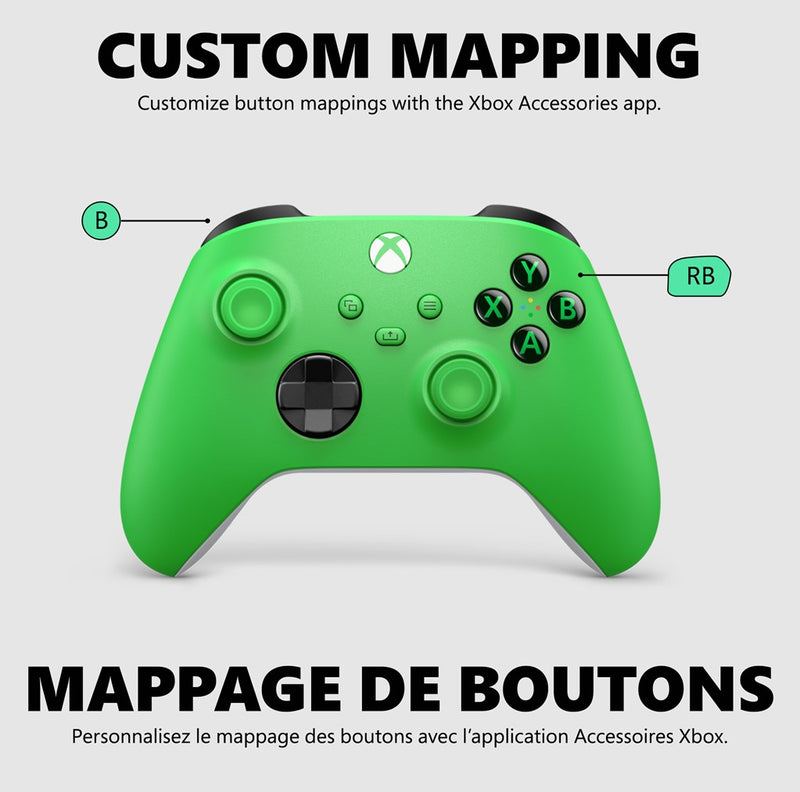 XBOX Wireless Controller for XBOX Series X|S / XBOX One - Velocity Green
