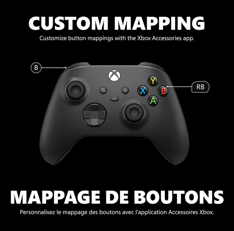 XBOX Wireless Controller for XBOX Series X|S / XBOX One - Carbon Black