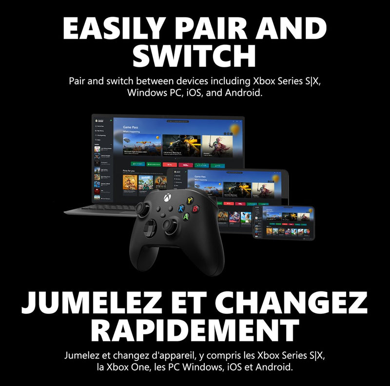 XBOX Wireless Controller for XBOX Series X|S / XBOX One - Carbon Black