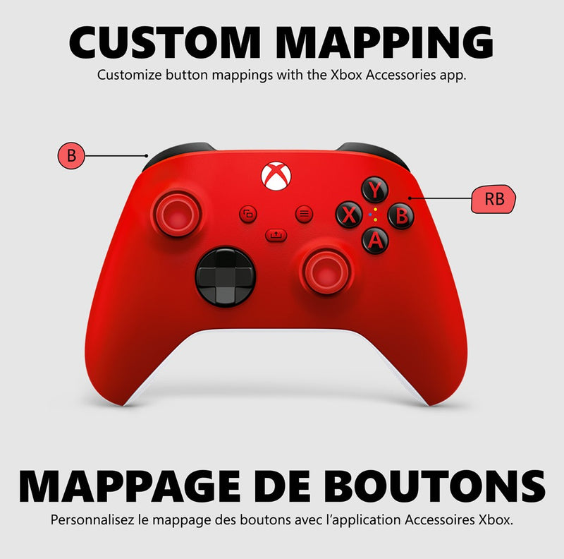 XBOX Wireless Controller for XBOX Series X|S / XBOX One - Pulse Red