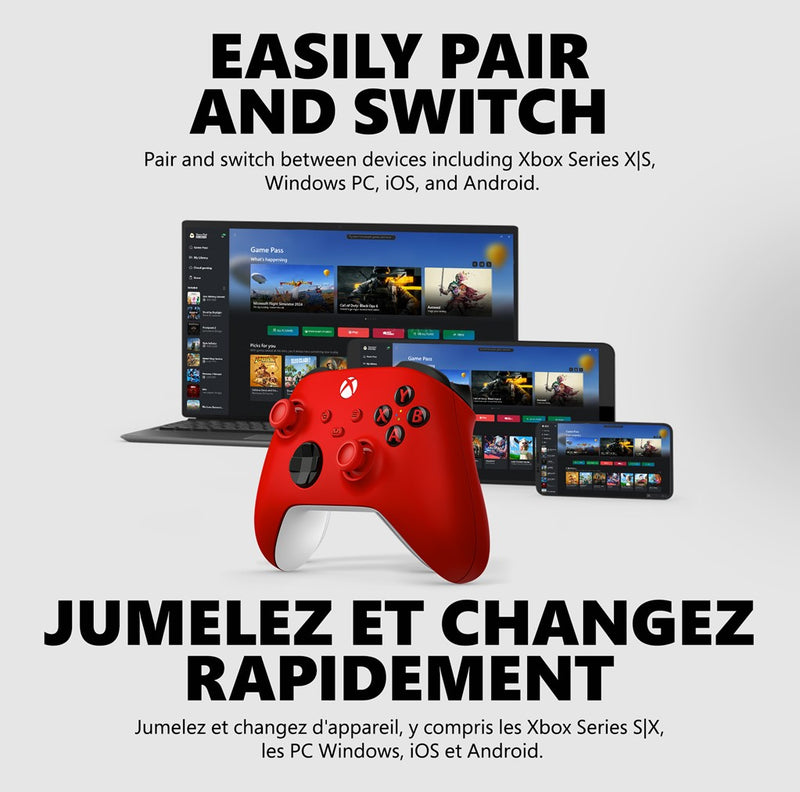 XBOX Wireless Controller for XBOX Series X|S / XBOX One - Pulse Red
