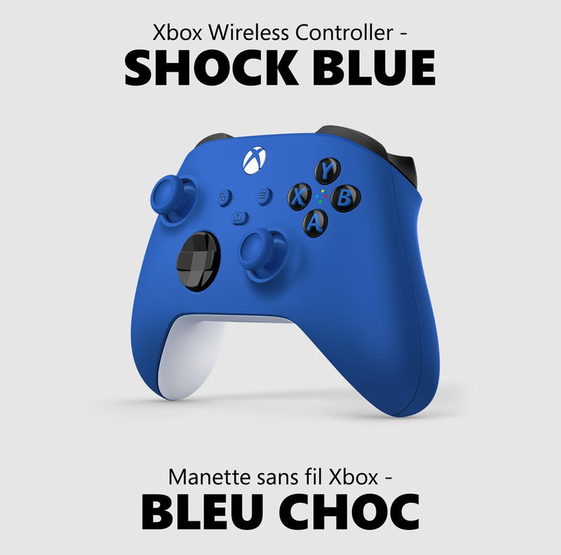 XBOX Wireless Controller for XBOX Series X|S / XBOX One - Shock Blue