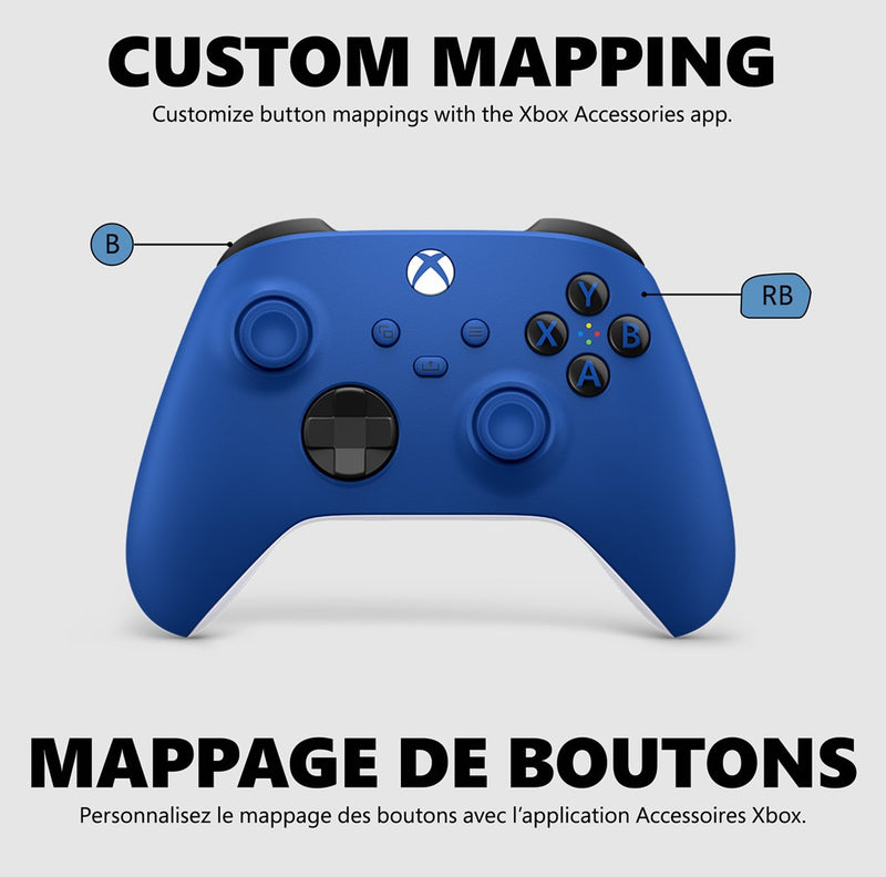 XBOX Wireless Controller for XBOX Series X|S / XBOX One - Shock Blue