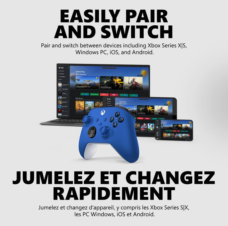 XBOX Wireless Controller for XBOX Series X|S / XBOX One - Shock Blue