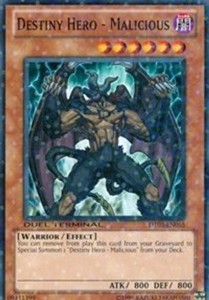 Destiny Hero - Malicious [DT03-EN055] Common