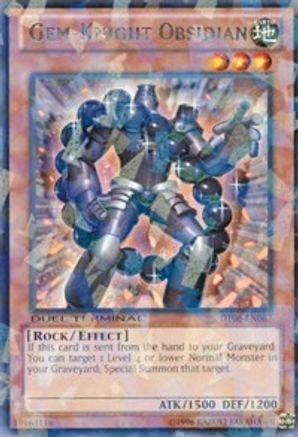 Gem-Knight Obsidian [DT06-EN067] Rare