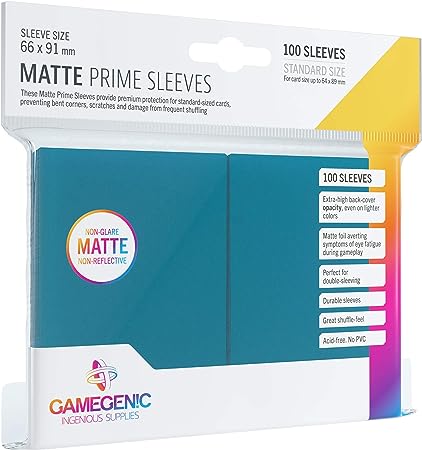 Gamegenic Matte Prime Sleeves 100ct (Blue)