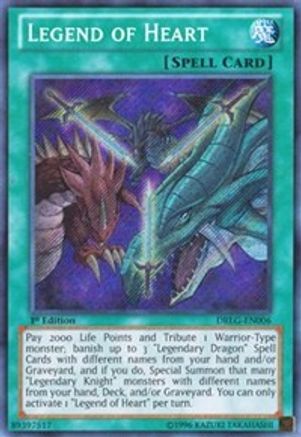 Legend of Heart [DRLG-EN006] Secret Rare