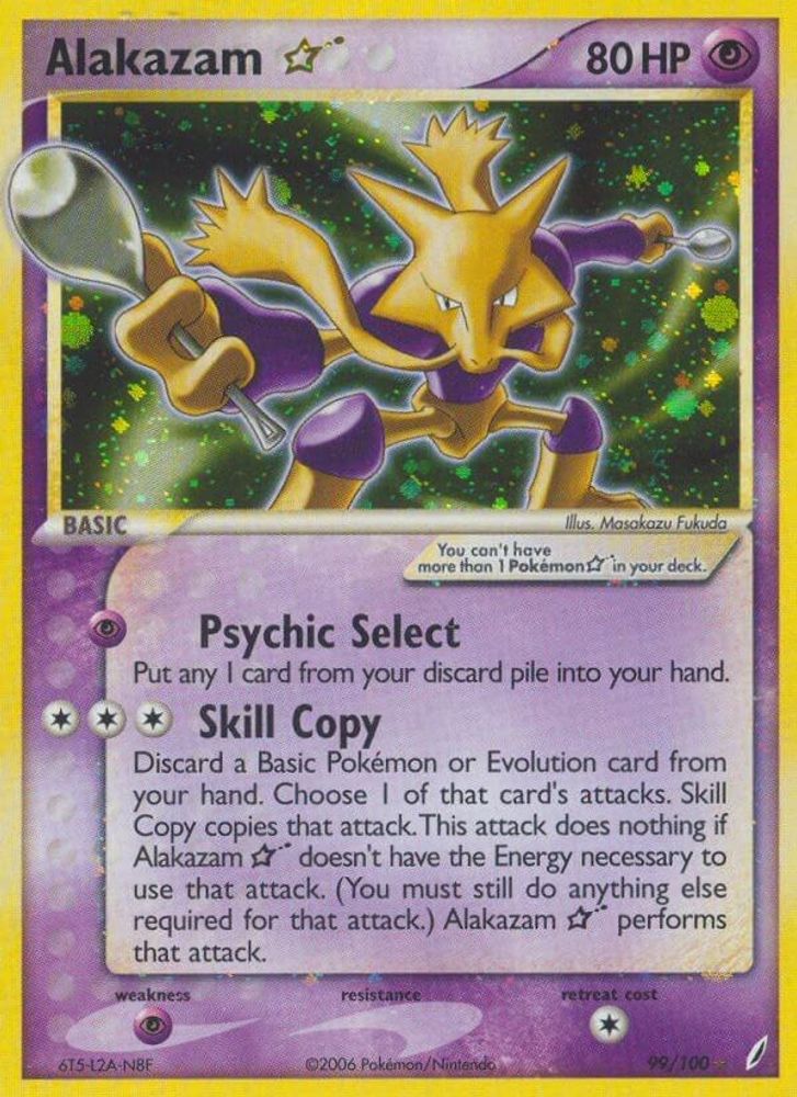 Alakazam Star (99/100) [EX: Crystal Guardians]