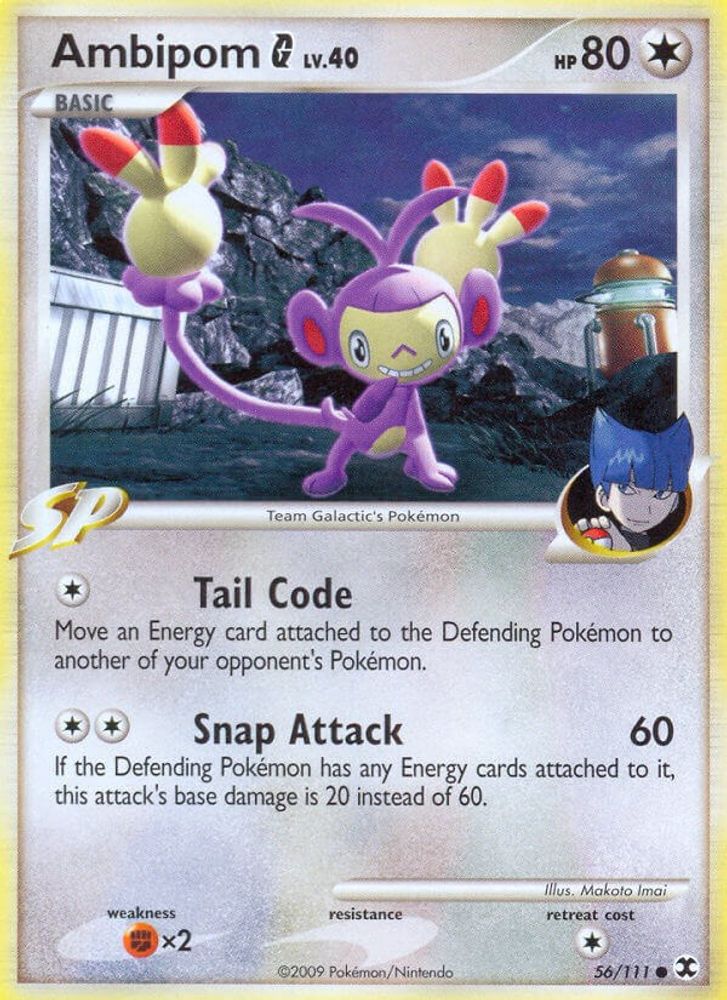 Ambipom G (56/111) [Platinum: Rising Rivals]