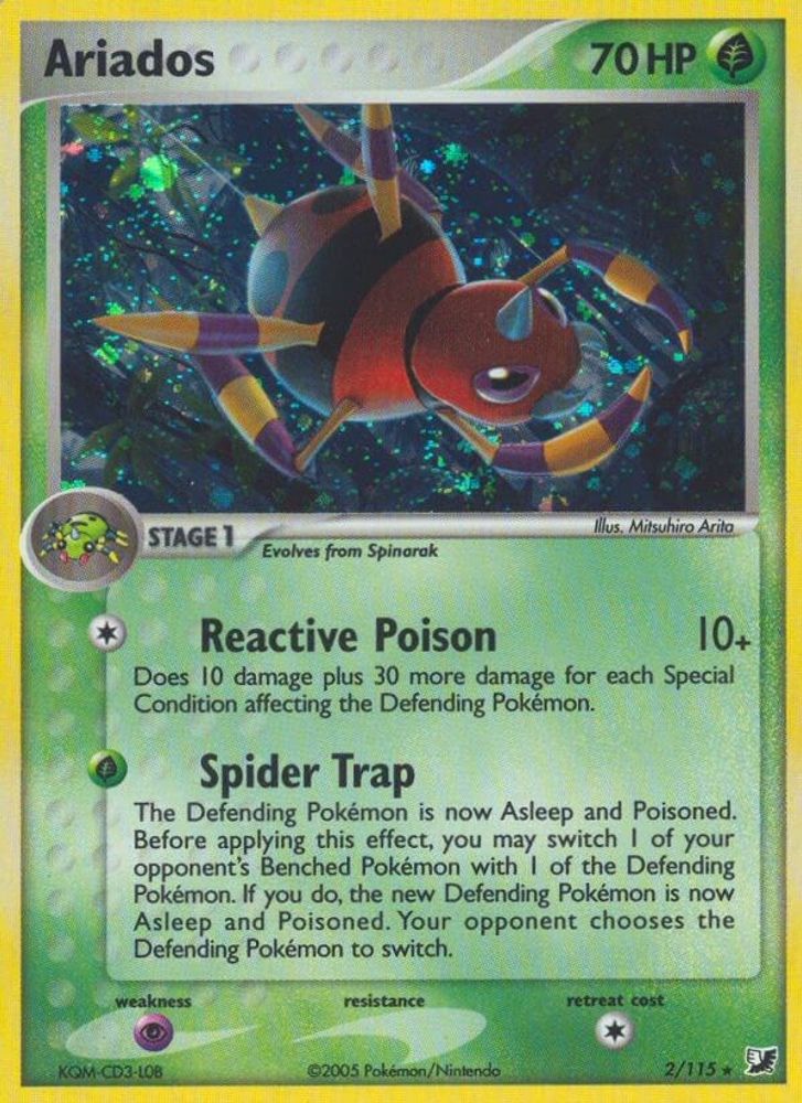 Ariados (2/115) [EX: Unseen Forces]