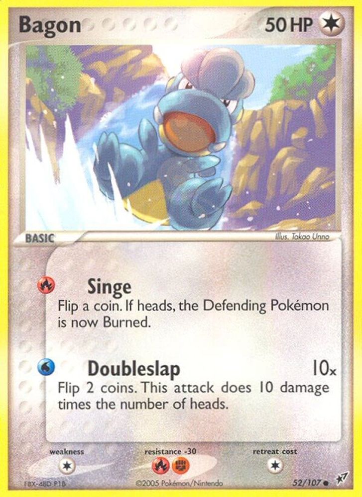 Bagon (52/107) (Stamped) [EX: Deoxys]