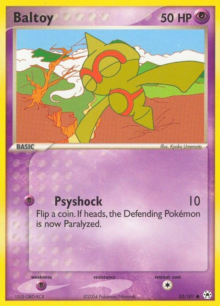 Baltoy (52/101) [EX: Hidden Legends]