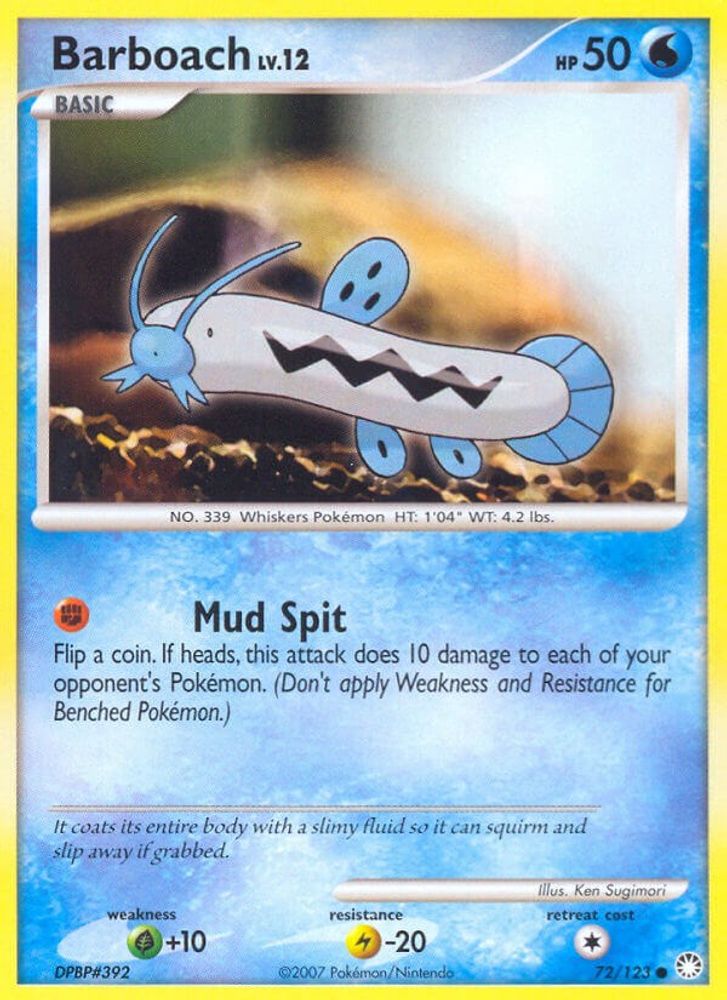 Barboach (72/123) [Diamond & Pearl: Mysterious Treasures]