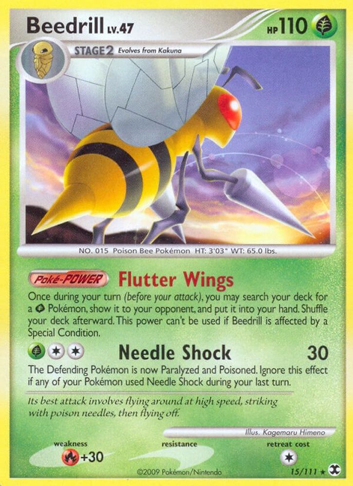 Beedrill (15/111) [Platinum: Rising Rivals]
