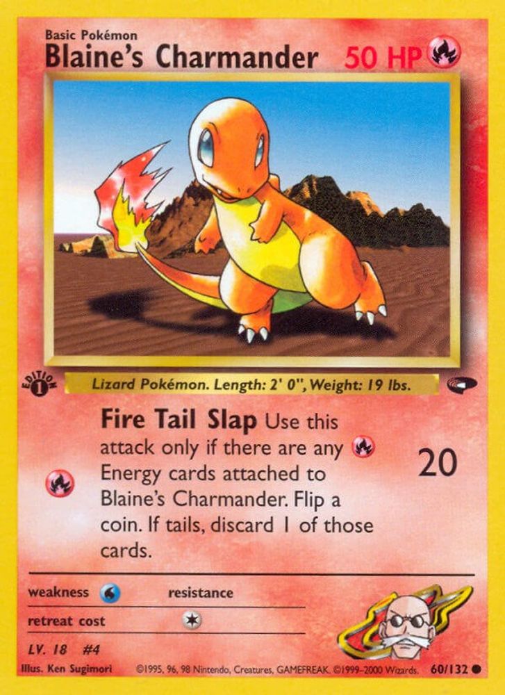 Blaine's Charmander (60/132) [Gym Challenge 1st Edition]