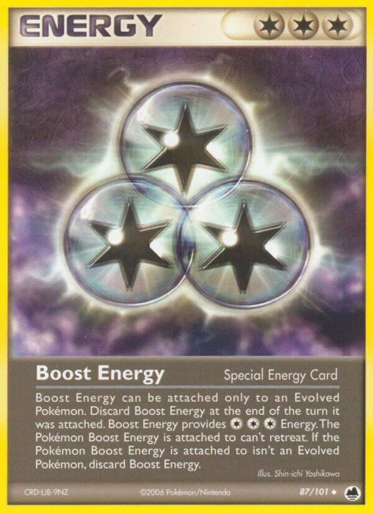 Boost Energy (87/101) (Stamped) [EX: Dragon Frontiers]