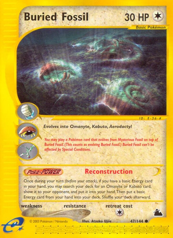 Buried Fossil (47/144) [Skyridge]