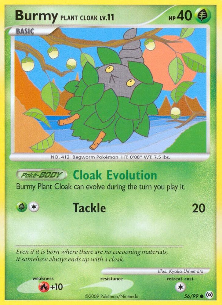 Burmy Plant Cloak (56/99) [Platinum: Arceus]