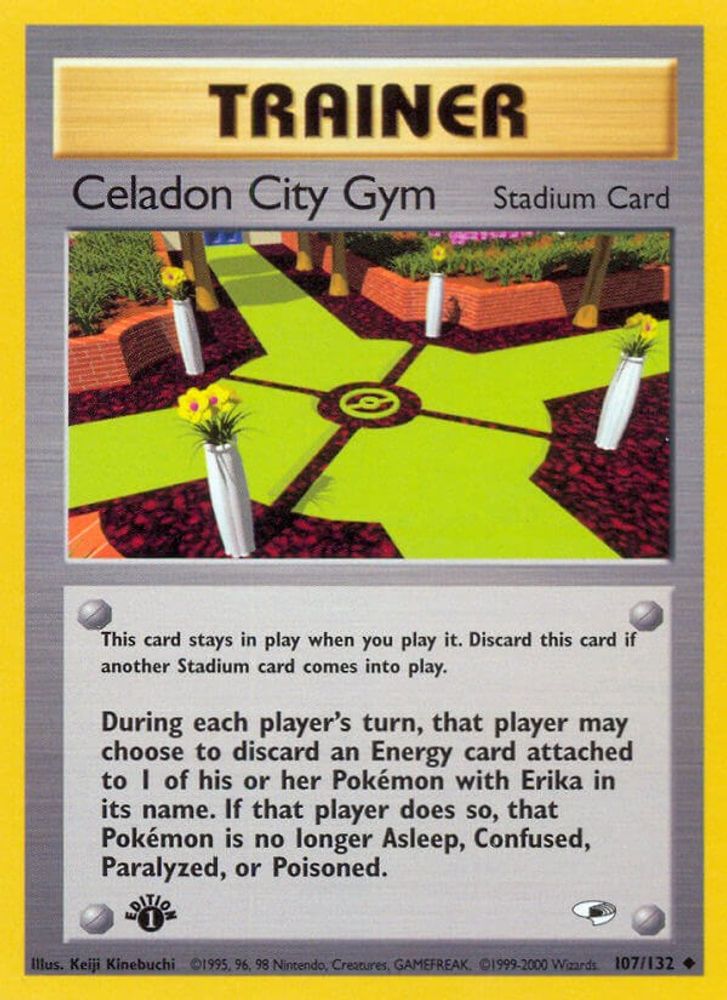 Celadon City Gym (107/132) [Gym Heroes 1st Edition]