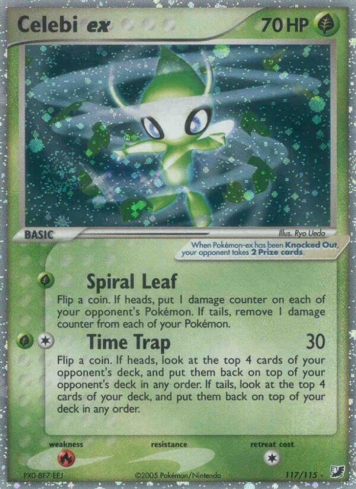 Celebi ex (117/115) [EX: Unseen Forces]
