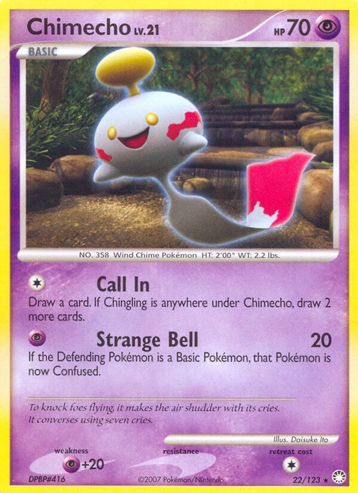 Chimecho (22/123) [Diamond & Pearl: Mysterious Treasures]