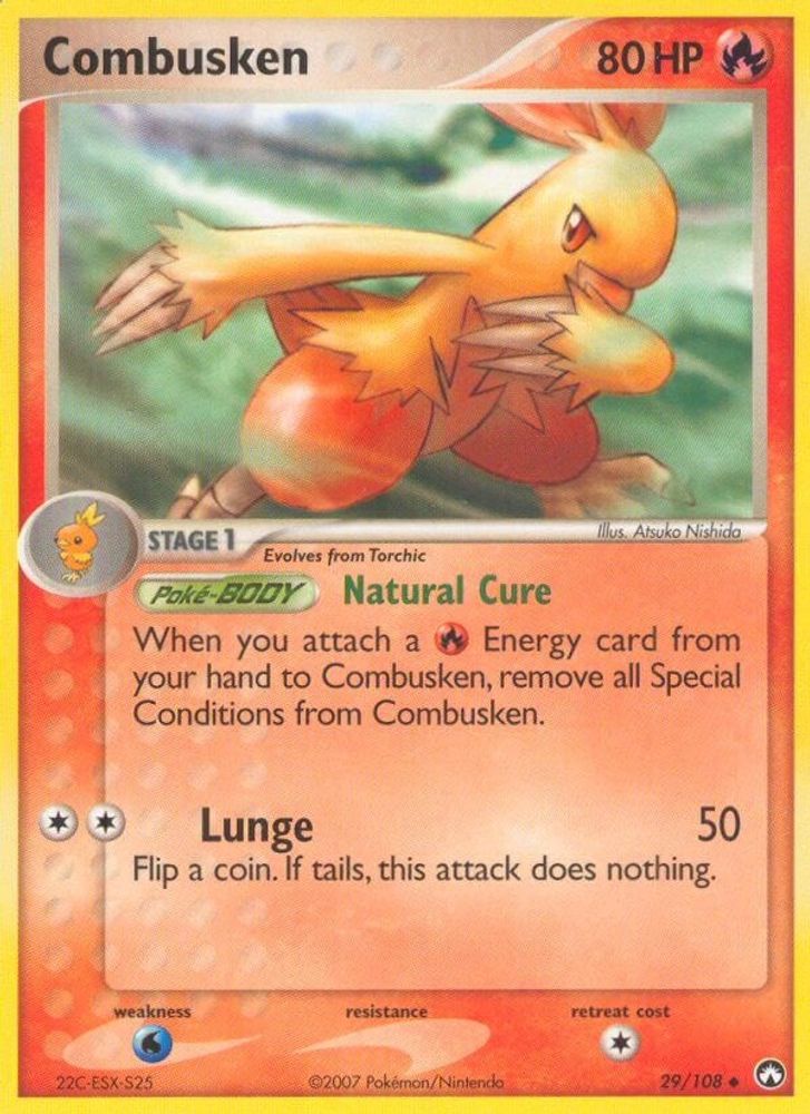 Combusken (29/108) (Stamped) [EX: Power Keepers]