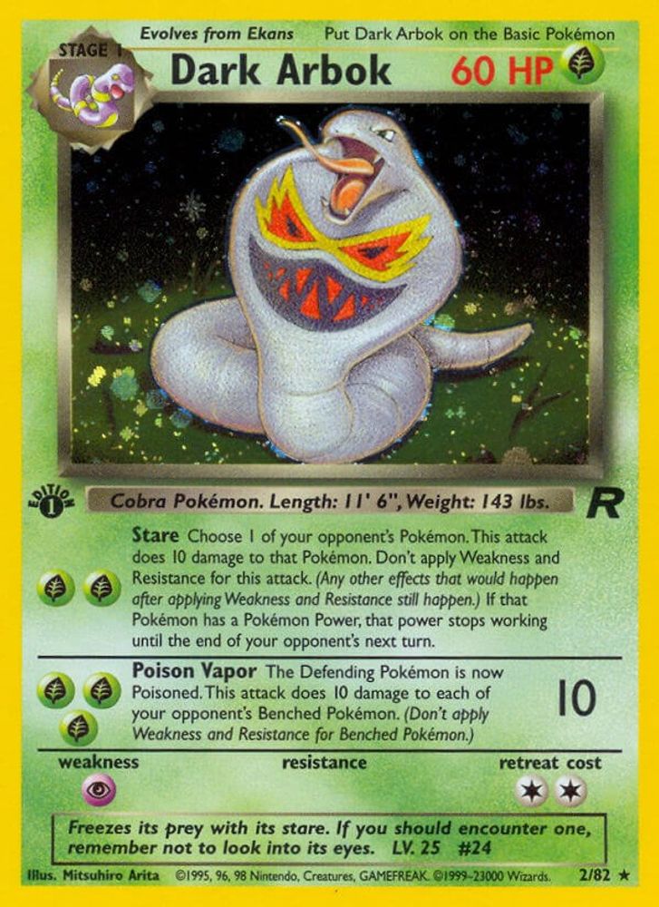 Dark Arbok (2/82) [Team Rocket Unlimited]