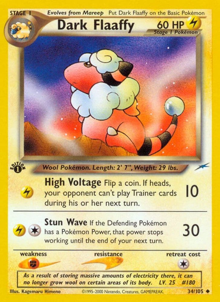 Dark Flaaffy (34/105) [Neo Destiny 1st Edition]