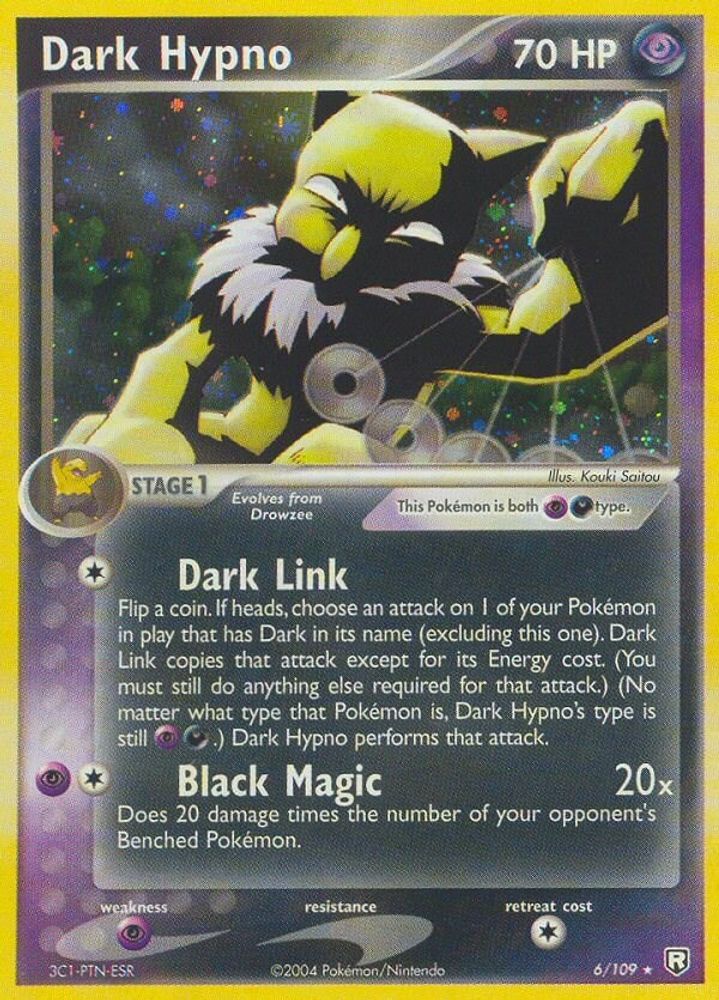 Dark Hypno (6/109) (Stamped) [EX: Team Rocket Returns]