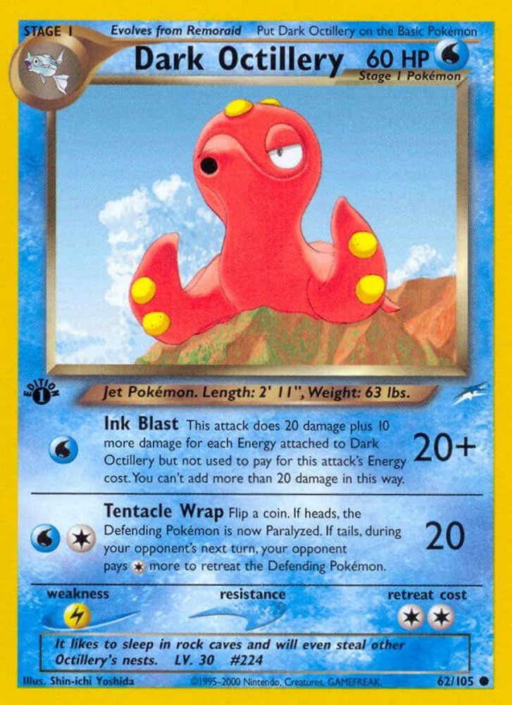 Dark Octillery (62/105) [Neo Destiny 1st Edition]