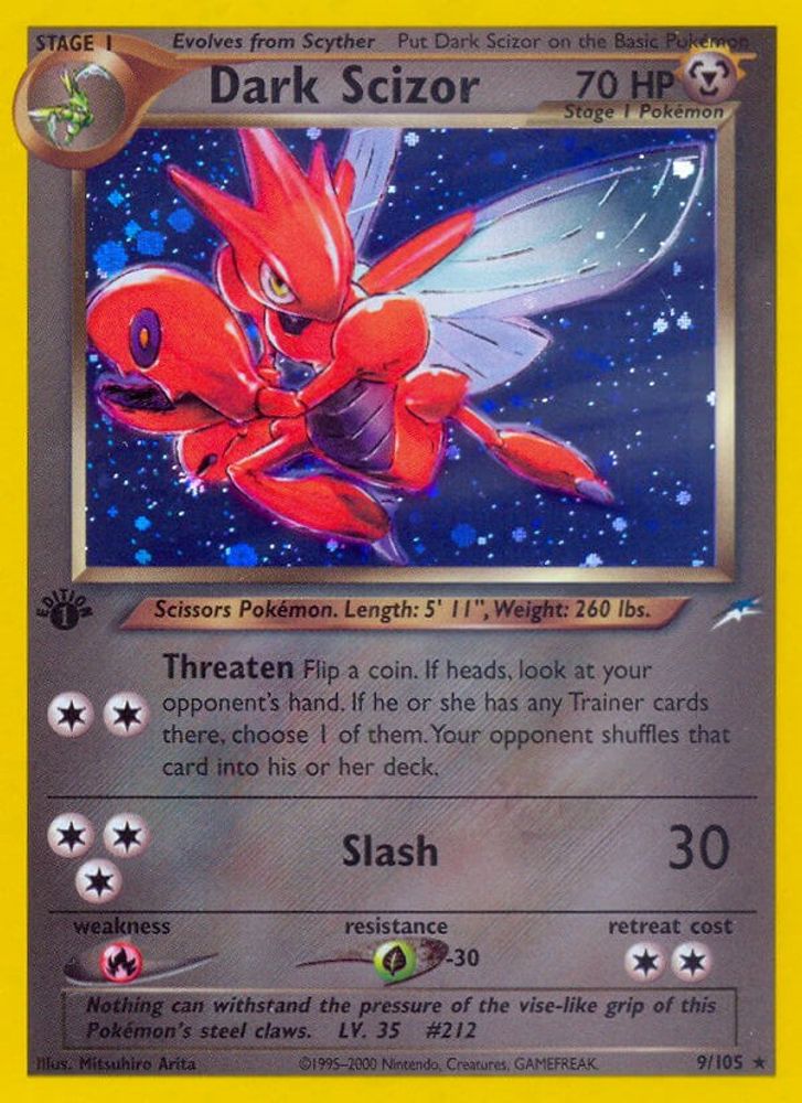 Dark Scizor (9/105) [Neo Destiny Unlimited]