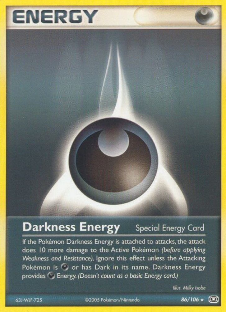 Darkness Energy (86/106) [EX: Emerald]