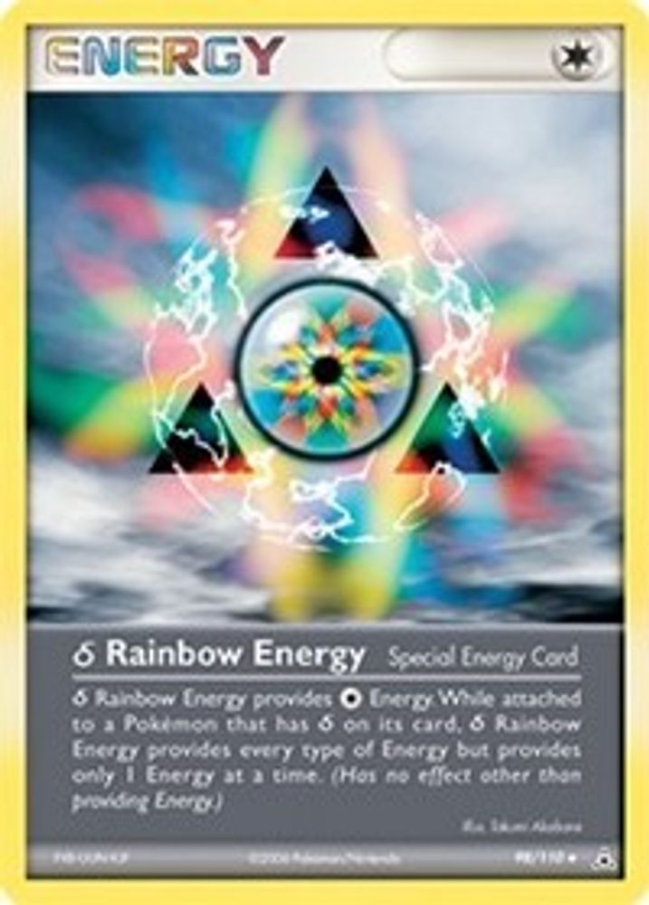 Rainbow Energy (98/110) (Delta Species) (Stamped) [EX: Holon Phantoms]