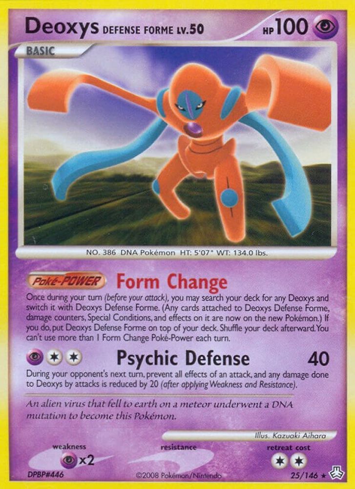 Deoxys Defense Forme (25/146) [Diamond & Pearl: Legends Awakened]