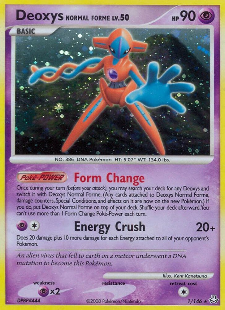 Deoxys Normal Forme (1/146) [Diamond & Pearl: Legends Awakened]