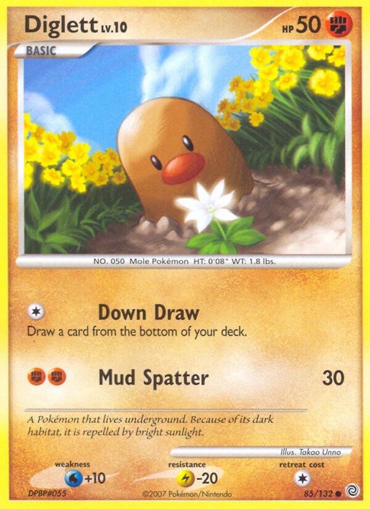 Diglett (85/132) [Diamond & Pearl: Secret Wonders]