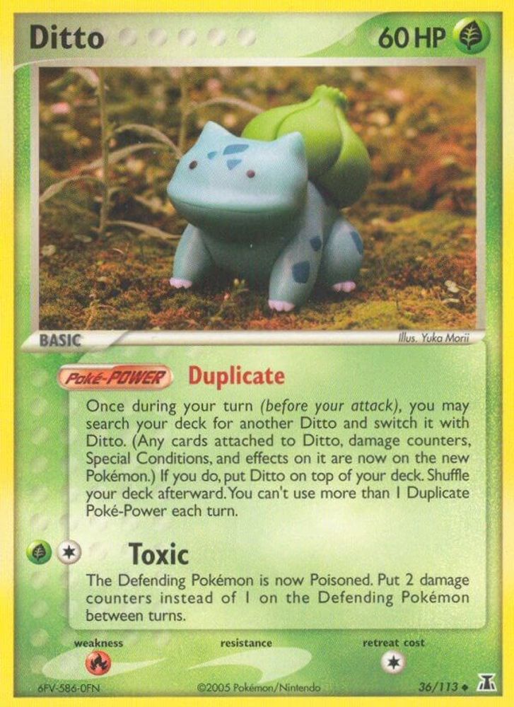 Ditto (36/113) (Stamped) [EX: Delta Species]