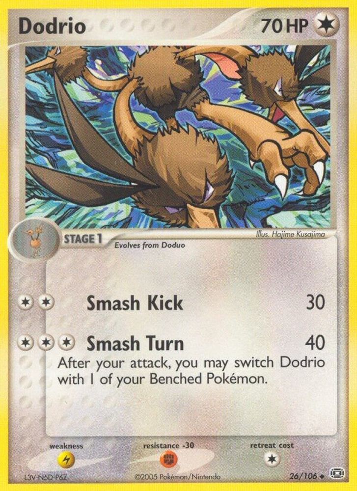 Dodrio (26/106) (Stamped) [EX: Emerald]