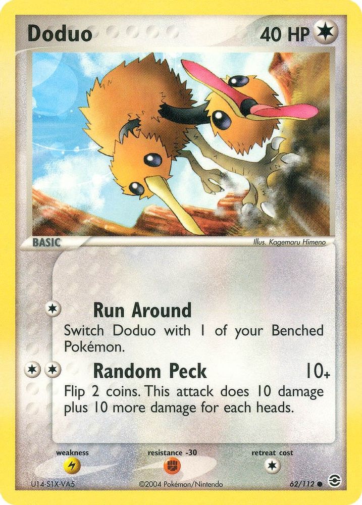 Doduo (62/112) [EX: FireRed & LeafGreen]