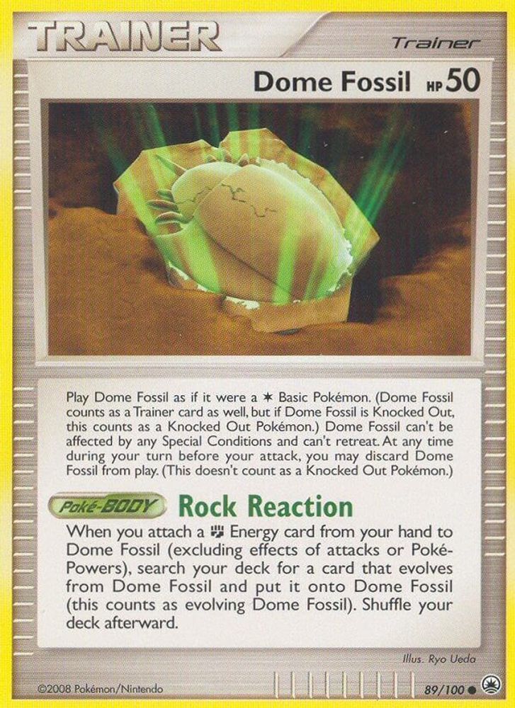 Dome Fossil (89/100) [Diamond & Pearl: Majestic Dawn]