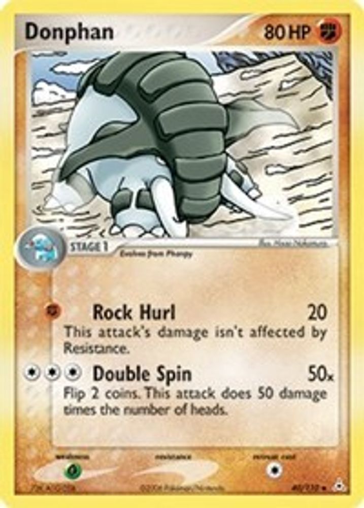 Donphan (40/110) (Stamped) [EX: Holon Phantoms]