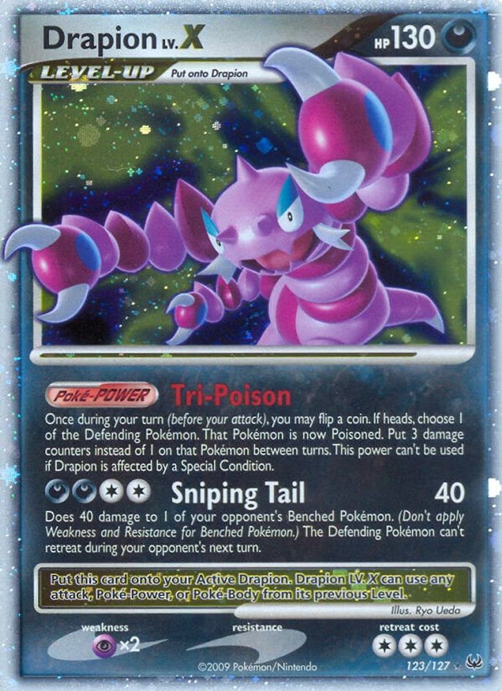 Drapion LV.X (123/127) [Platinum: Base Set]