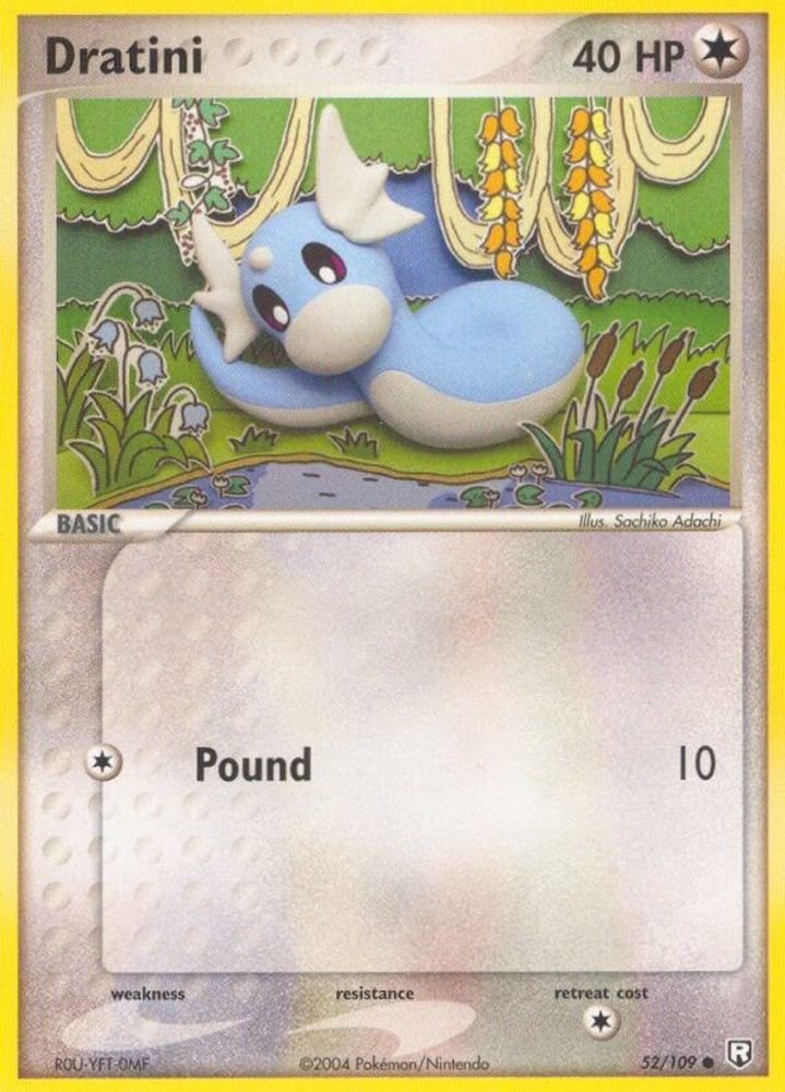 Dratini (52/109) (Stamped) [EX: Team Rocket Returns]