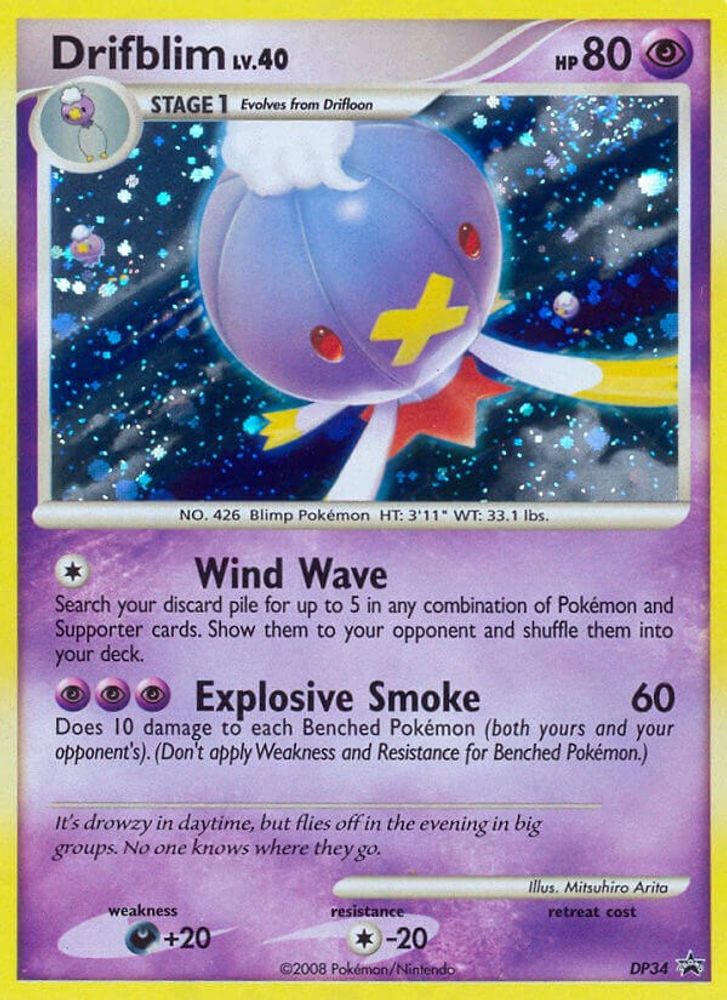 Drifblim (DP34) [Diamond & Pearl: Black Star Promos]