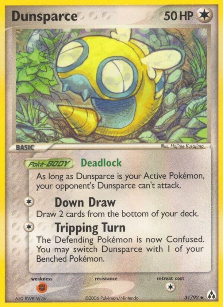 Dunsparce (31/92) (Stamped) [EX: Legend Maker]