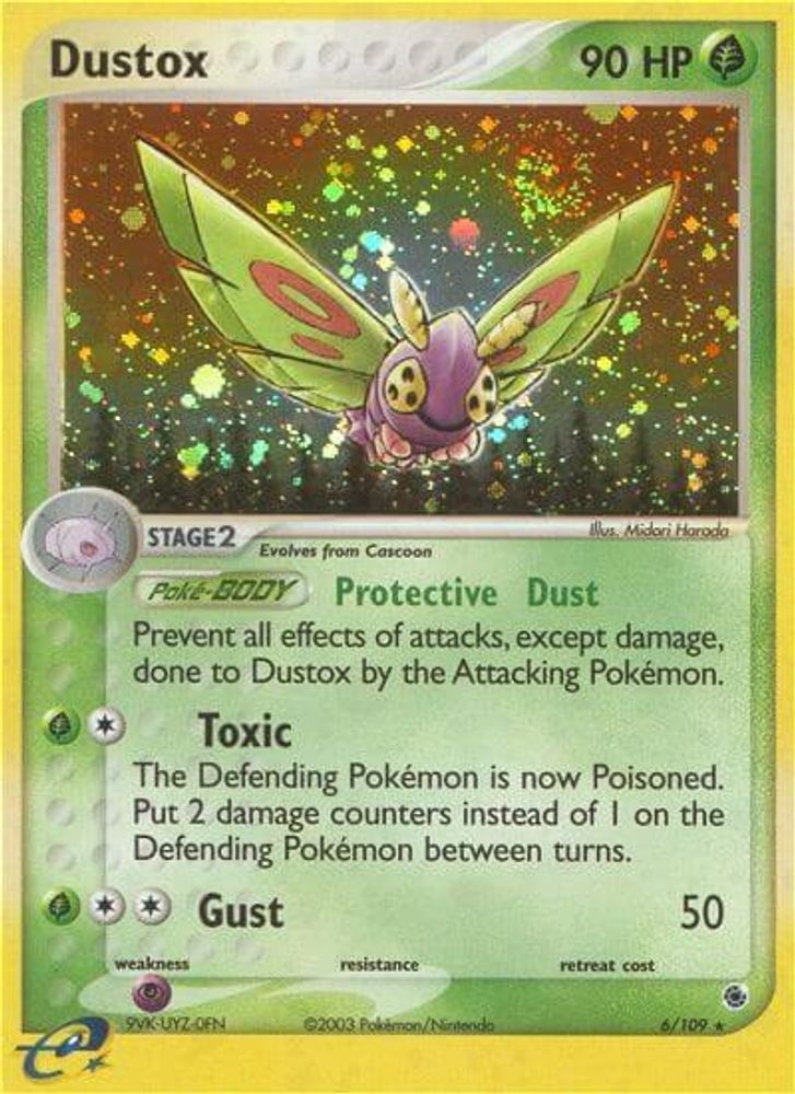 Dustox (6/109) [EX: Ruby & Sapphire]