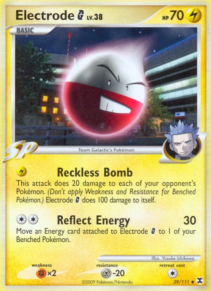 Electrode G (39/111) [Platinum: Rising Rivals]